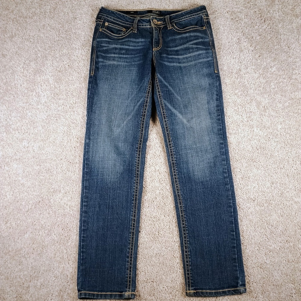 ANA Skinny Jeans Womens 6P Dark Wash Stretch Denim Mid Rise Slim Fit